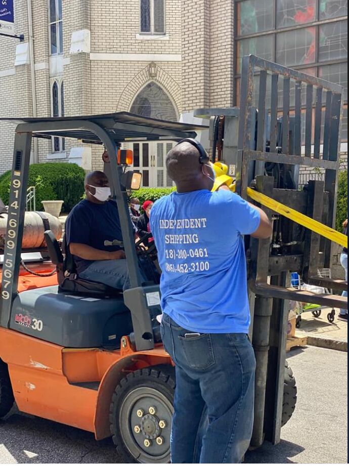 Shipment handled by Independent Shipping Inc